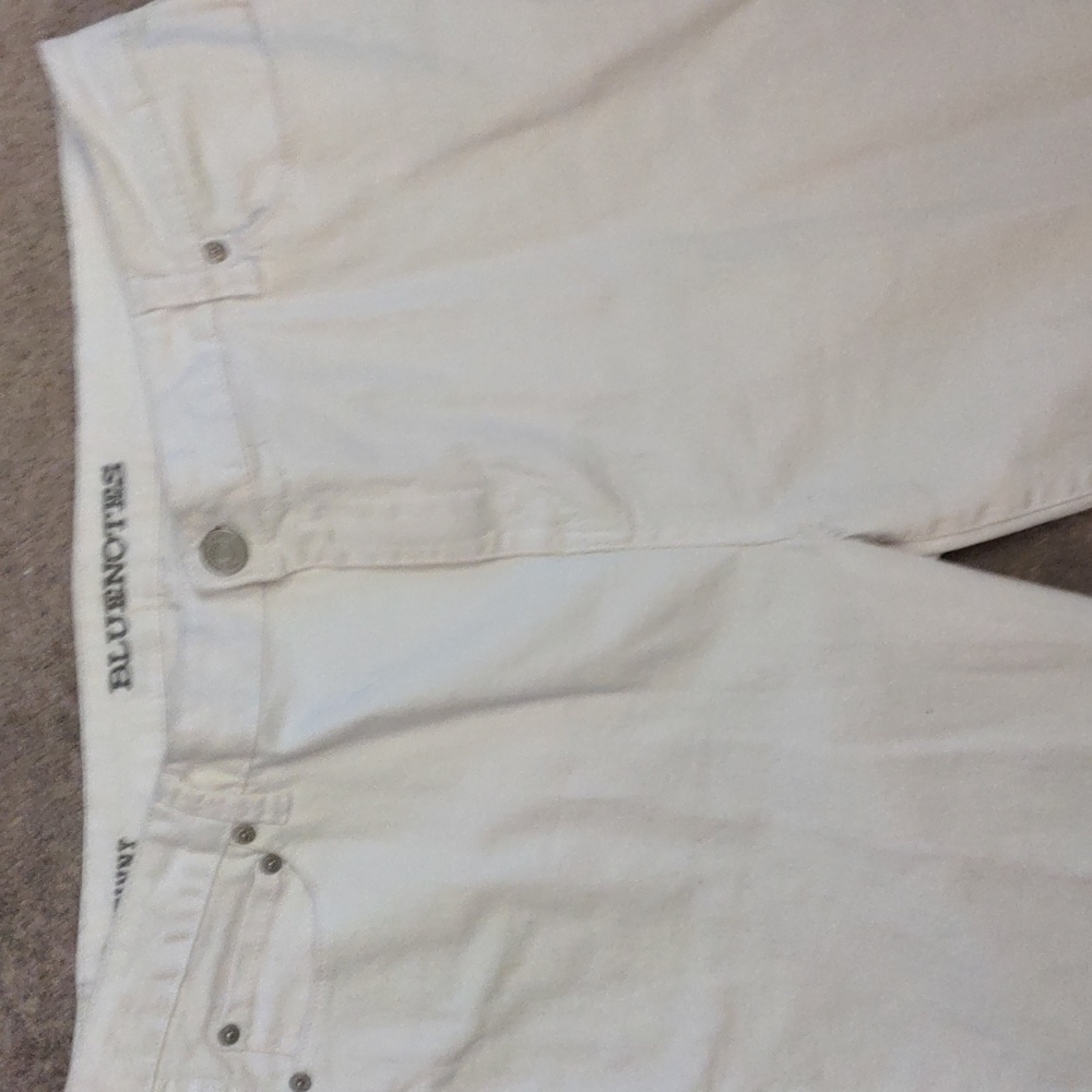 ❤️ Bluenotes Super Skinny White Jeans Sz 36/32